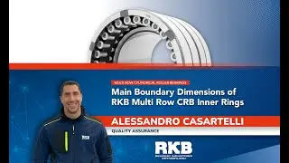Main Boundary Dimensions of RKB Multi Row CRB Inner Rings