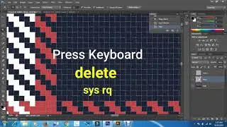Twill Plaid Fabric design in Photoshop & Illustrator