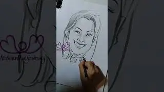 Personalized caricature in 10 minutes, Bangkok, Thailand #caricaturist #bangkokthailand #asiatique