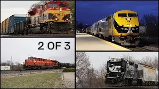 Elkhart Spring Trip Part 2 Of 3! FT: NS B23, KCS ACe, AMTK 203, And More