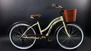 Bicicleta NTZ Campeche Aro 26 Bege 7 Vel