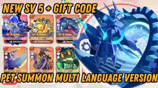 Pet Summon Global Free VIP 11 + 300K Diamond + SS Pokemon & More Item