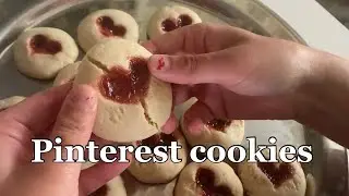 How To Make Jam Heart Cookies | Pinterest Cookies