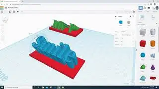 2 - Grade 5/6 - TinkerCAD - Name Plaque