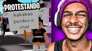 Protestos no Roblox As Melhores Placas Da Manifesta&ccedil;&atilde;o Contra O Felca