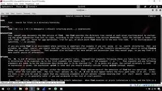 Fiding files on kali linux