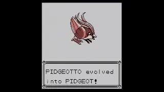 Pokemon Red/Blue - Leveling Pidgey to evolve into Pidgeotto/Pidgeot