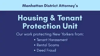 Learn More About Our Housing and Tenant Protection Unit