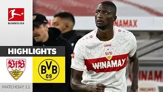 GUIRASSY is Back! 🤯 | VfB Stuttgart - Borussia Dortmund 2-1 | Highlights | MD 11 &ndash; Bundesliga 23/24