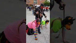 CSD Wilhelmshaven Mai 2022 Wuffeln auf dem Valoisplatz