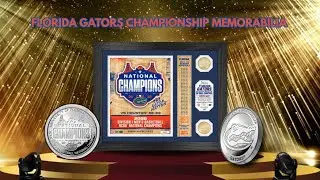 Florida Gators Exclusive National Championship Memorabilia!