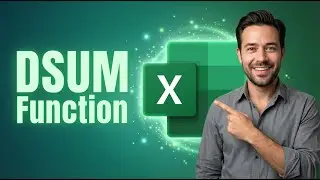 Try DSUM formula Instead of SUMIF in Excel | Microsoft Excel 2026
