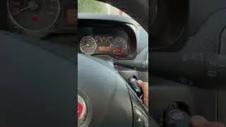 Fiat Grande Punto avviamento serale