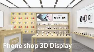 Design inspiration | Phone shop 3D video