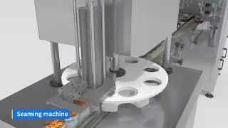 Automatic Fruit Canning Line for Mixed Fruit & Syrup Filling