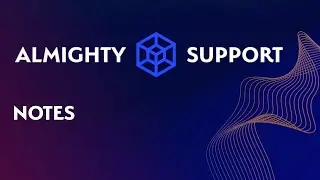 Almighty Support: Notes