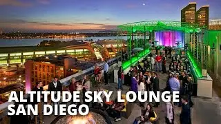 TOP THINGS TO DO in Mission Beach San Diego | TOP Rooftop Bars in San Diego | Altitude Sky Lounge P2