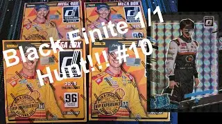 Donruss Racing Black Finite Hunt #10