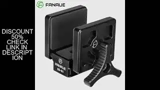 FANAUE GS-01 Saddle Mount Rifle Clamp Adapter for Hunting Tripod Arca Swiss QR Plate