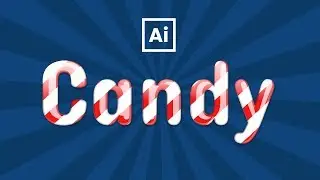 How to Design a Candy Text Effect in Adobe Illustrator