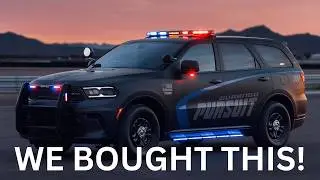 We bought a Police Durango! Here&rsquo;s the story of our 2021 Dodge Durango Pursuit! 
