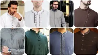 Stylish gents kurta designs | Latest kurta neck design ideas for men