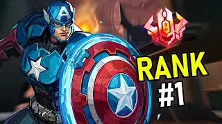 ПЕРВОЕ МЕСТО В МИРЕ: КАПИТАН АМЕРИКА - Sinatraafan52 | ИГРОВОЙ ПРОЦЕСС MARVEL RIVALS ОТ ПЕРВОГО ЛИЦА