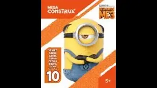 Micro Action Figures Series 10 Instructions | Mega Construx | DYG42 | Manual | Minions |