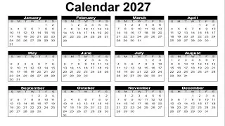 Calendar 2027 with Holidays|Calendar 2027| Indian Festival with Holidays 2022| Compedu Knowledge