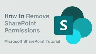 Microsoft SharePoint - How to Remove Permissions in a Hurry