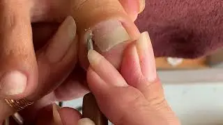 Clean beautiful nail shape #126