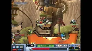 Gunbound Double Kill and 3000 damage point = 51 GP #gunbound #gameplay