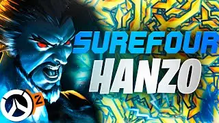 WHAT 52% ACCURACY OF HANZO LOOKS LIKE - SUREFOUR! [ OVERWATCH 2 SEASON 3 TOP 500 ]
