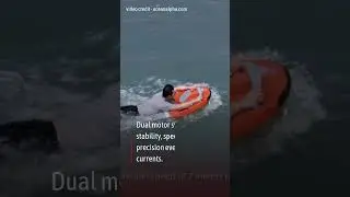Dolphin 3 Remote Control Lifebuoy Revolutionizes Water Rescue