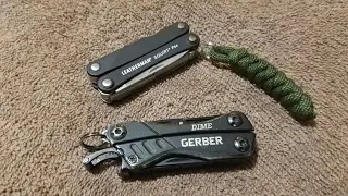 Leatherman Squirt PS4 -VS- the Gerber Dime