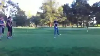 chris wolstenholme playing golf while Matt bellamy SECRETLY laughs at him!!
