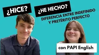 Difference between indefinite and past perfect | The past in Spanish with @papienglish
