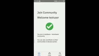 Community Cooperation application demo