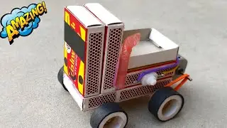 DIY TOY TRUCK! How to make Matchbox TRUCK! SUPER EASY and FUN!