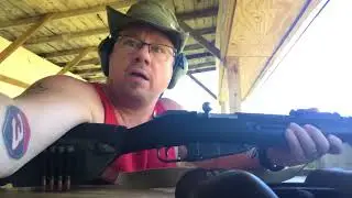 Mosin Nagant accuracy with and without bayonet.