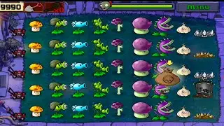 SURVIVAL || Plants Vs Zombies NIGHT 5 flags completed full gameplay, - EPS 250