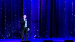 Dom Irrera on stage at International Myeloma Foundation 6...