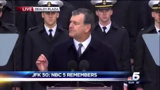 Dallas mayor Mike Rawlings speech- JFK 50th Anniversary Dallas