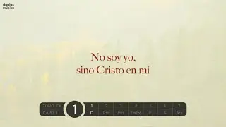 No soy Yo, Sino Cristo en Mí | Lyric Video