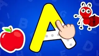Tracing letters A to Z And1 to 10 Counting |Kids writing
