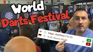 I Played In The World Darts Festival