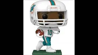 NFL Dolphins Tyreek Hill Funko Pop! Vinyl Figure #180
