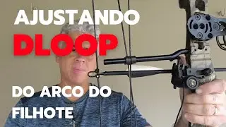Ajustando D'loop do arco composto 