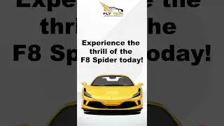 Unleash the Ferrari F8 Spyder 🔥  #shorts #dubai #flyridedubai