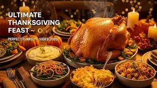 Ultimate 2025 Thanksgiving Dinner Turkey  Mashed Potatoes  Casserole  Mac & Cheese Veggie Side
